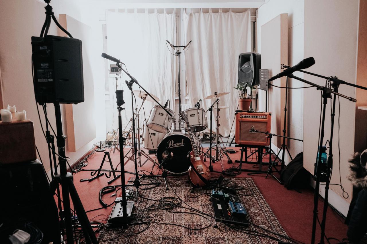 Ausgebauter Proberaum zur Untermiete (Einzelmusiker, Akustikband) Foto