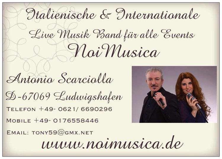 NoiMusica Italienische internationale live musik band
