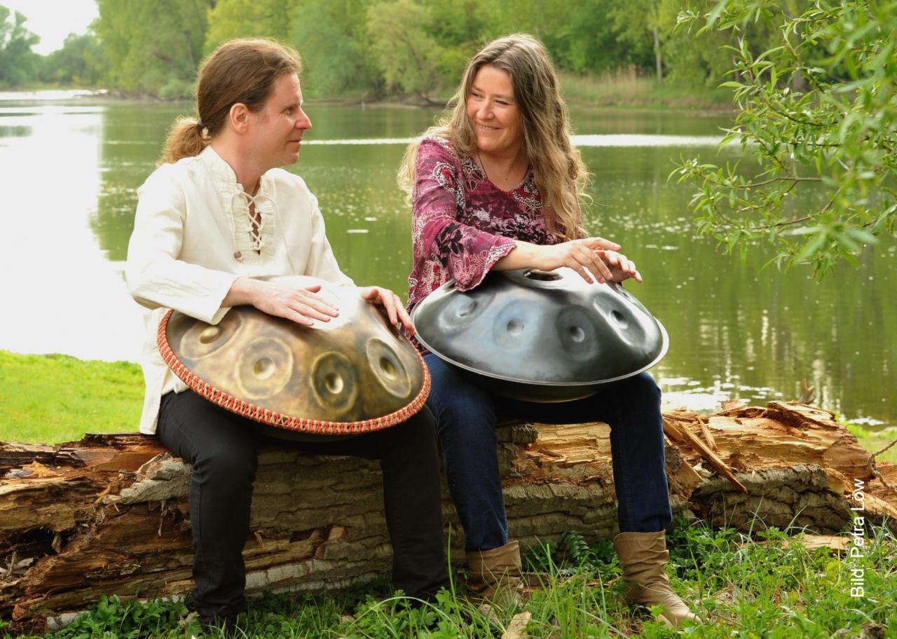 Handpan lernen im Handpan Workshop Ute Kilian Frank Willi Schmidt Lampertheim soulshine