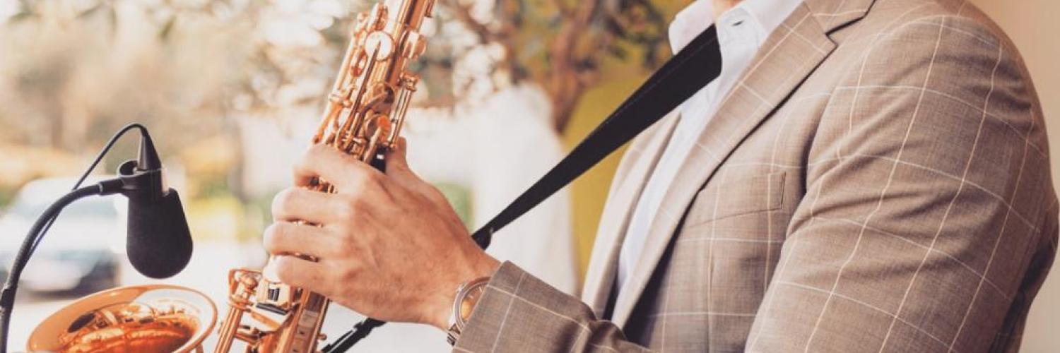 Foto von Saxophonist Wien
